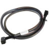 ADAPTEC PMC, Internal Cable 12Gb/s Right-angle mini-SAS HD x4 (SFF-8643) to mini-SAS HD x4 (SFF-8643), 1m, used for connecting a