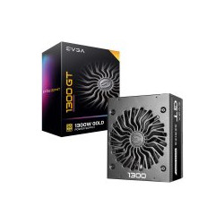 EVGA SuperNOVA 1300 GT, 80 Plus GOLD 1300W, Fully Modular, Eco Mode with FDB Fan, Includes Power ON Self Tester, Compact 180mm S