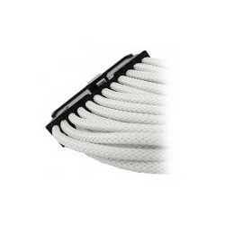 GELID 24pin Power extension cable 30cm individually sleeved UV WHITE, 18 AWG