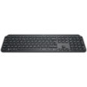 LOGITECH MX Keys Plus Bluetooth Illuminated Keyboard with Palm Rest - GRAPHITE - US INT'L