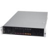 Supermicro assembled server based on SYS-220GP-TNR, 2x ICX 4310 CPU, 4x 32GB DDR4, 2x SSD 2.5" NVMe PCIe4 960GB, AOC-S3908L-H8IR