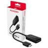 A modern USB-C - HDMI 2.0 active adapter AXAGON RVC-HI2 for connecting an HDMI /TV/projector to a notebook or mobile phone using