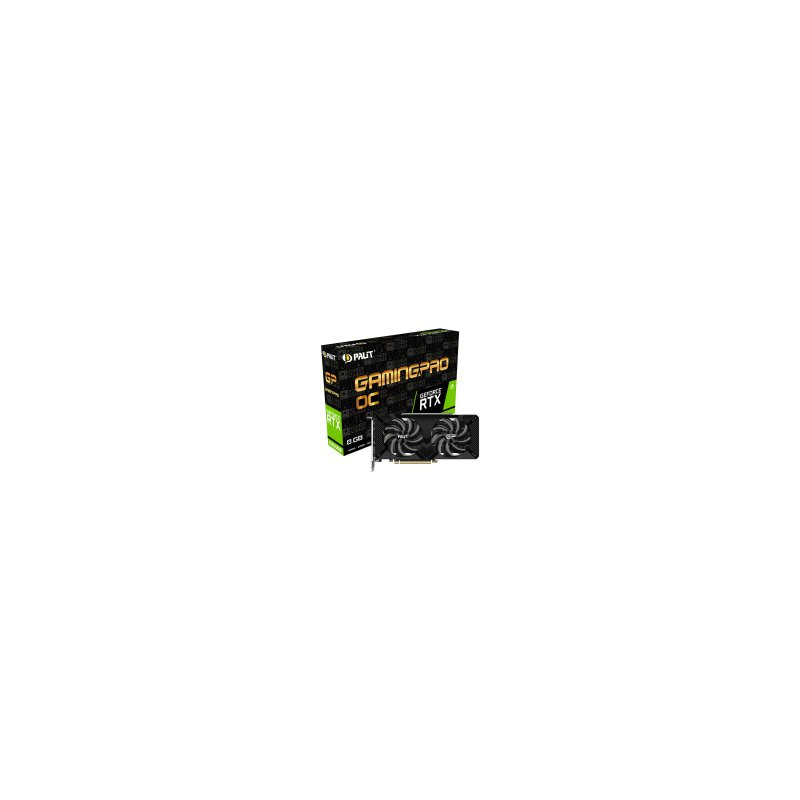 PALIT Video Card GeForce RTX 2060 SUPER nVidia, Gaming Pro OC 8GB GDDR6,256bit ,HDMI,3xDP,part NE6206SS19P2-1062A