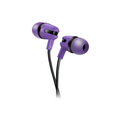 CANYON SEP-4 Stereo earphone with microphone, 1.2m flat cable, Purple, 22*12*12mm, 0.013kg