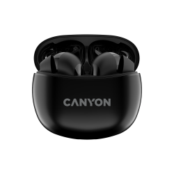 CANYON TWS-5, Bluetooth headset, with microphone, BT V5.3 JL 6983D4, Frequence Response:20Hz-20kHz, battery EarBud 40mAh*2+Charg