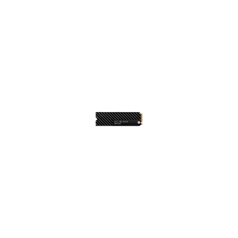 WD SSD BLACK SN750 1Tb M.2 2280 NVMe Read/Write: 3470 / 3000 MB/s, 515k/560k IOPS, TBW 600TB Heatsink