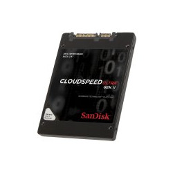 SANDISK CloudSpeed Ultra Gen. II 800GB SSD, 2.5” 7mm, SATA 6Gb/s, Read/Write: 530/460 MB/s, Random Read/Write IOPS: 76K/32K
