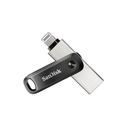 SanDisk iXpand Flash Drive Go 256GB - USB3.0 + Lightning - for iPhone and iPad EAN:619659169947