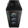 COUGAR DUOFACE PRO RGB Black, Mid Tower, 3x 120 ARGB Fans, RGB Button, Tempered Glass, Mini ITX / Micro ATX / ATX / CEB / E-ATX,