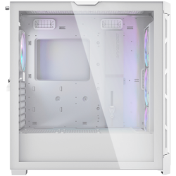 COUGAR DUOFACE PRO RGB White, Mid-Tower, Tempered Glass + Airflow front panels, 4x 120mm ARGB fans, GPU Holder, mITX/mATX/ATX/CE