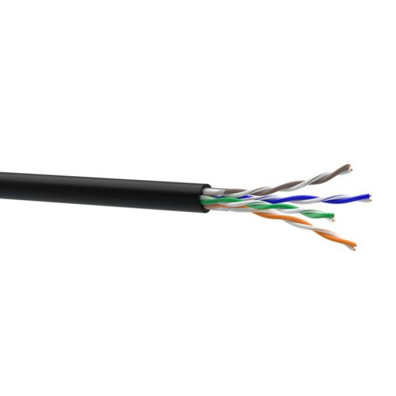 Мрежов кабел за външно полагане CAT 5e F/UTP 24 AWG кашон 305m,CAT 5e F/UTP PE 305m