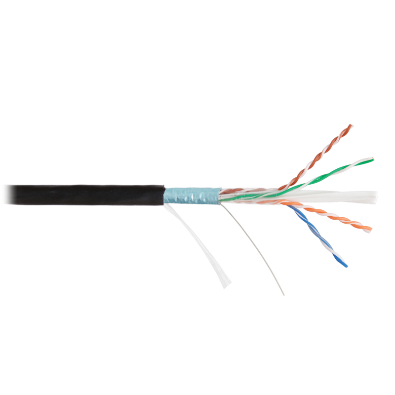 F/UTP екраниран кабел Cat.6, NKL 4740B-BK, NKL 4740B-BK