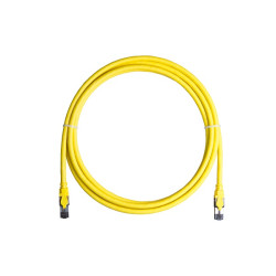 NIKOMAX Пач кабел. Eкраниран S/FTP, 0.5M NMC-PC4SE55B-005-C-YL