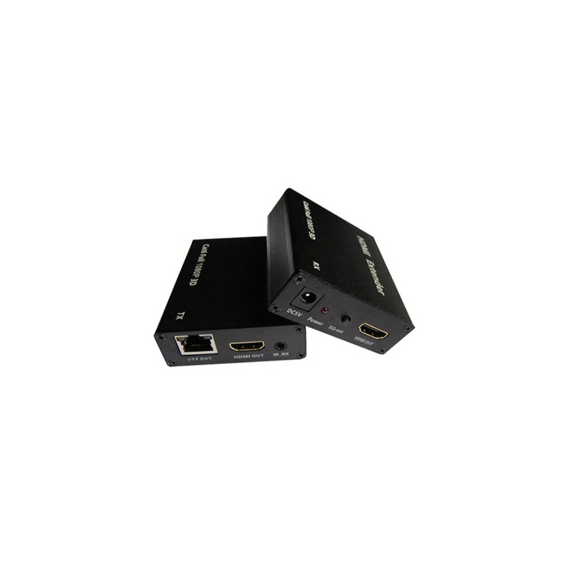 HDMI удължител по Cat5E/6 UTP/FTP кабел, макс. разстояние 60 метра, TT-EX05