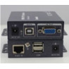 VGA & USB KVM  удължител по Cat5E/6 UTP/FTP кабел, макс. разстояние 300m(680MHz), TTN806A
